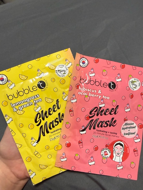 Bubble T Other - Bubble t Face Masks - Hydrating Sheet Masks